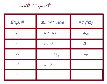 איור של דוח מעבדה מחוק חלקית