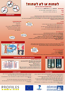 קישור לפוסטר על שתיית אלכוהול