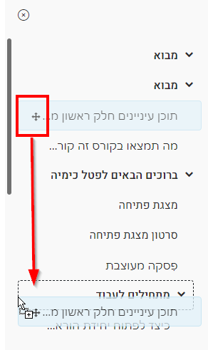סידור הרצף